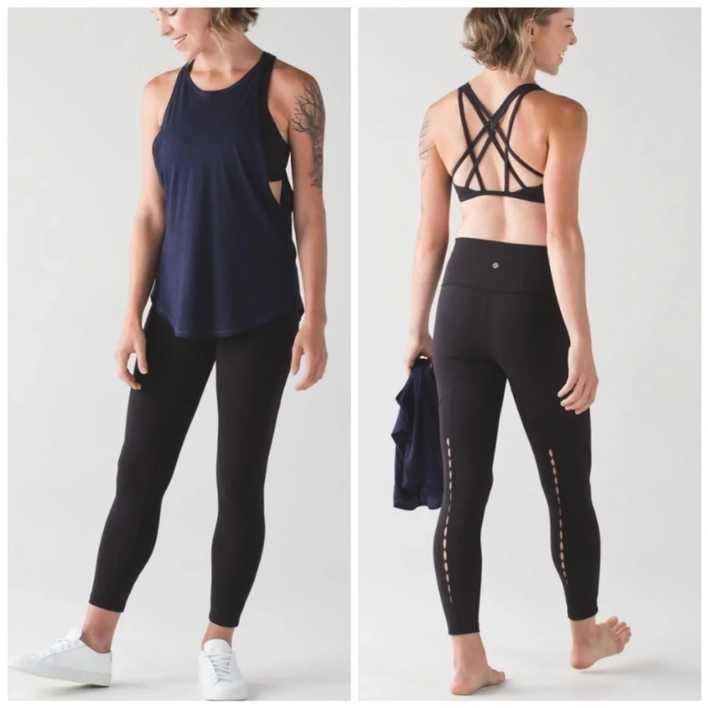 Lululemon High Times Pant Peek BlacK Luxtreme Leggings